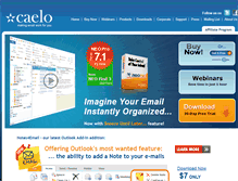 Tablet Screenshot of emailorganizer.com